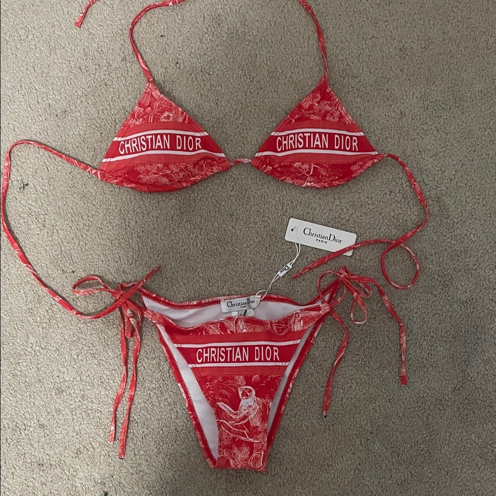 NWT Red Bikini Set - Picture 1 of 4